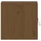 Preview: Wandschrank Honigbraun 31,5x30x30 cm Massivholz Kiefer