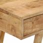 Preview: Schreibtisch 100x45x90 cm Raues Massives Mangoholz