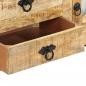 Preview: TV-Schrank 110x30x45 cm Raues Mangoholz