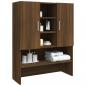 Preview: Waschmaschinenschrank Braun Eichen-Optik 70,5x25,5x90 cm