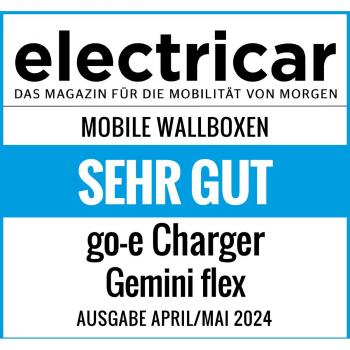 go-e Charger Gemini flex Wallbox 22kW, 32A, weiß (CH-04-22-01)