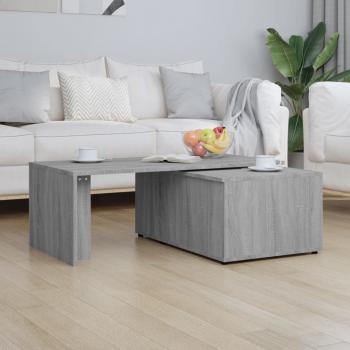 Couchtisch Grau Sonoma 150x50x35 cm Holzwerkstoff