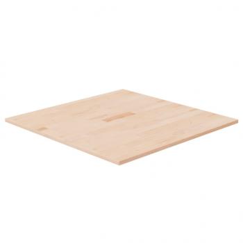 ARDEBO.de - Tischplatte Quadratisch 70x70x1,5 cm Eichenholz Unbehandelt