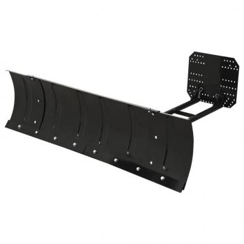 ARDEBO.de - Schneeschild für ATV 150x38 cm Schwarz