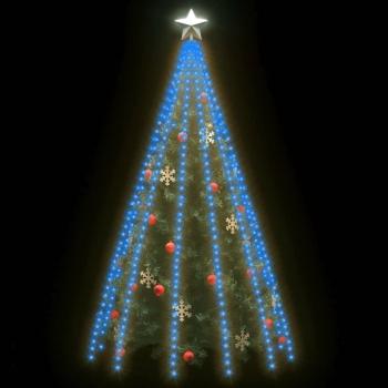 Weihnachtsbaum-Beleuchtung 500 LEDs Blau 500 cm