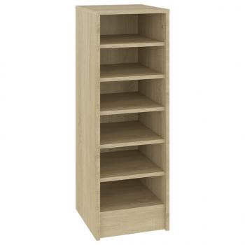 Schuhschrank Sonoma-Eiche 31,5x35x90 cm Holzwerkstoff