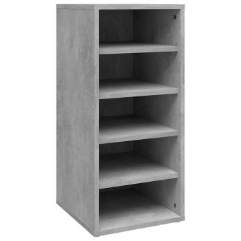 Schuhschrank Betongrau 31,5x35x70 cm Holzwerkstoff