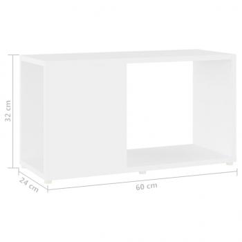 TV-Schrank Weiß 60x24x32 cm Holzwerkstoff