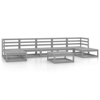 ARDEBO.de - 8-tlg. Garten-Lounge-Set Massivholz Kiefer