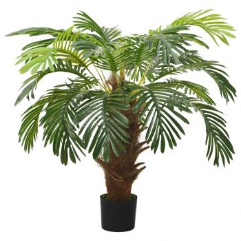 ARDEBO.de - Künstliche Palme Cycas mit Topf 90 cm Grün