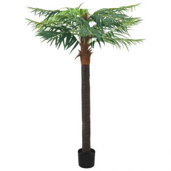 ARDEBO.de - Künstliche Palme Phönix mit Topf 215 cm Grün