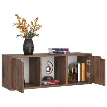 TV-Schrank Räuchereiche 88,5x27,5x30,5 cm Holzwerkstoff