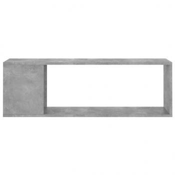 TV-Schrank Betongrau 100x24x32 cm Holzwerkstoff