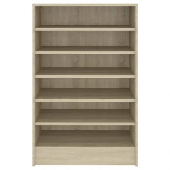 Schuhschrank Sonoma-Eiche 60x35x92 cm Holzwerkstoff