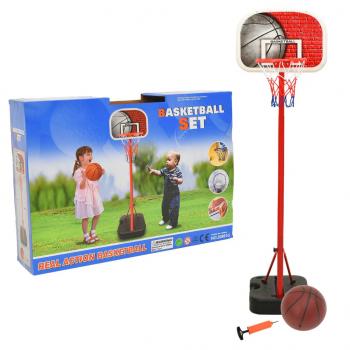 ARDEBO.de - Tragbares Basketball-Spielset Verstellbar 138,5-166 cm