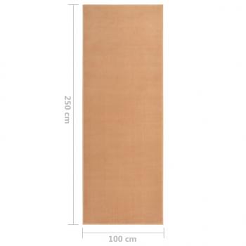 Teppichläufer BCF Beige 100x250 cm