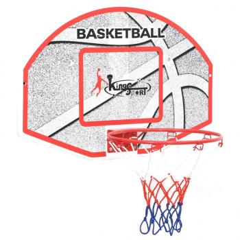 5-tlg. Basketball-Set für die Wandmontage 66x44,5 cm