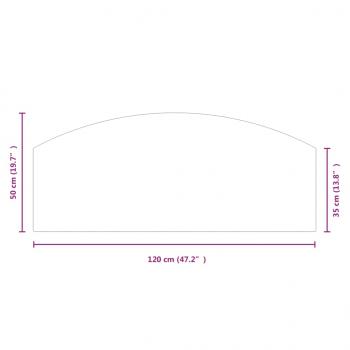 Kaminofen Glasplatte 120x50 cm