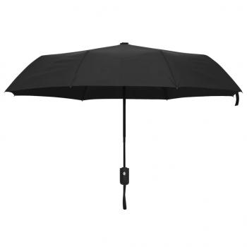 Faltbarer Regenschirm Automatisch Schwarz 95 cm