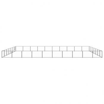 Hundezwinger Schwarz 70 m² Stahl