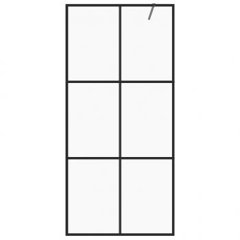 Duschwand für Begehbare Dusche mit Klarem ESG Glas 80x195 cm