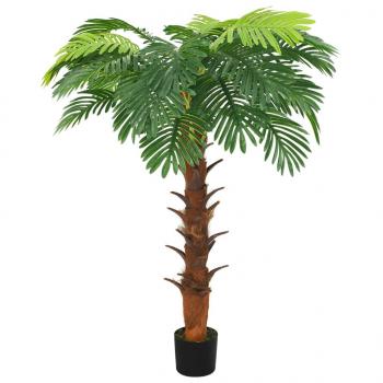 ARDEBO.de - Künstliche Palme Cycas mit Topf 160 cm Grün