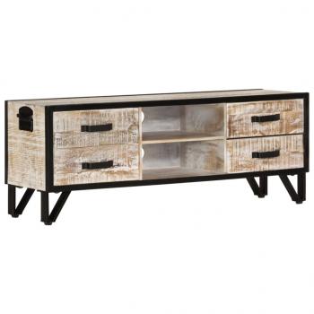 TV-Schrank 110x30x41 cm Massivholz Akazie