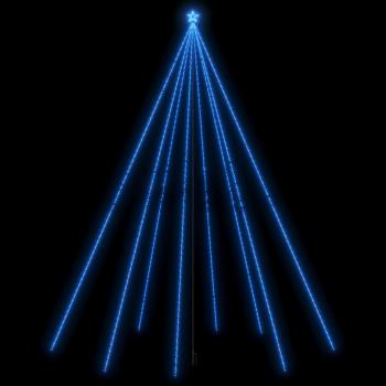 Weihnachtsbaum-Lichterketten Indoor Outdoor 1300 LEDs Blau 8 m