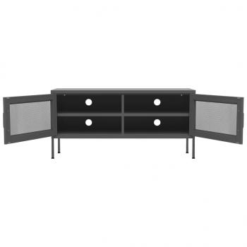 TV-Schrank Anthrazit 105x35x50 cm Stahl    