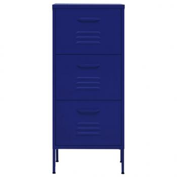 Lagerschrank Marineblau 42,5x35x101,5 cm Stahl