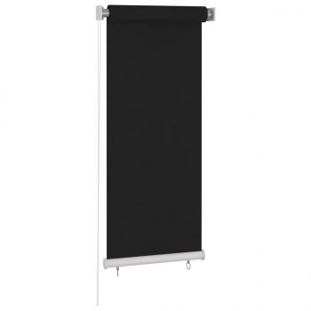 ARDEBO.de - Außenrollo 60x140 cm Schwarz