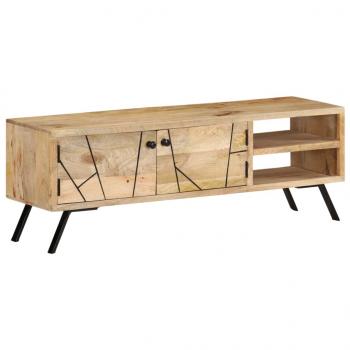 TV-Schrank 110x30x40 cm Mango Massivholz 