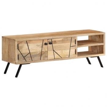 TV-Schrank 110x30x40 cm Mango Massivholz 