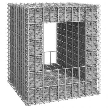 ARDEBO.de - Gabionensäule 50x50x60 cm Eisen