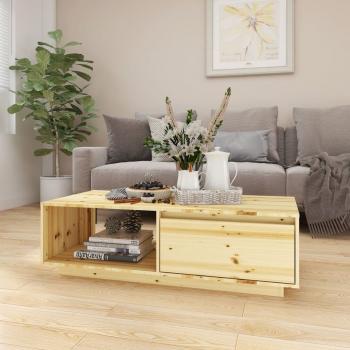 ARDEBO.de - Couchtisch 110x50x33,5 cm Massivholz Tanne