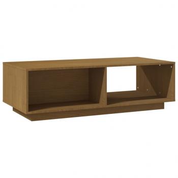 Couchtisch Honigbraun 110x50x33,5 cm Massivholz Kiefer