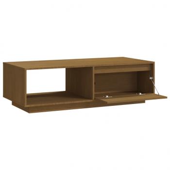 Couchtisch Honigbraun 110x50x33,5 cm Massivholz Kiefer