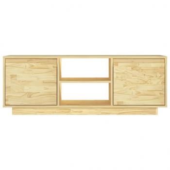 TV-Schrank 110x30x40 cm Massivholz Kiefer