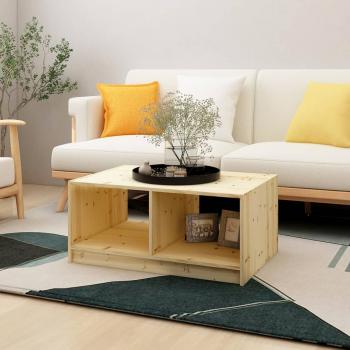 ARDEBO.de - Couchtisch 75x50x33,5 cm Massivholz Tanne