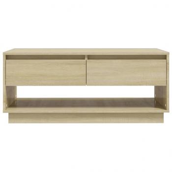 Couchtisch Sonoma-Eiche 102,5x55x44 cm Holzwerkstoff