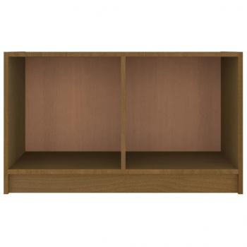 TV-Schrank Honigbraun 70x33x42 cm Massivholz Kiefer