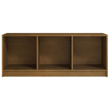 TV-Schrank Honigbraun 104x33x41 cm Massivholz Kiefer