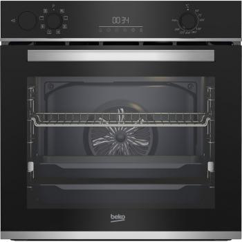 ARDEBO.de Beko BBIS13300X EEK: A Einbaubackofen, 60 cm breit, 72 L, SteamShine, Multidimensionales Backen, Teleskopauszug, edelstahl