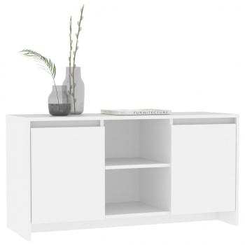 TV-Schrank Weiß 102x37,5x52,5 cm Holzwerkstoff