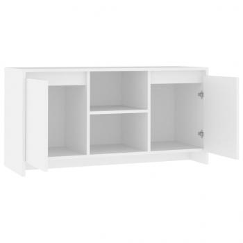 TV-Schrank Weiß 102x37,5x52,5 cm Holzwerkstoff