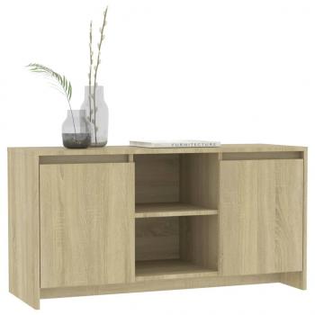 TV-Schrank Sonoma-Eiche 102x37,5x52,5 cm Holzwerkstoff