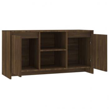 TV-Schrank Braun Eiche-Optik 102x37,5x52,5 cm Holzwerkstoff