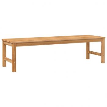 Gartenbank 150 cm Massivholz Teak