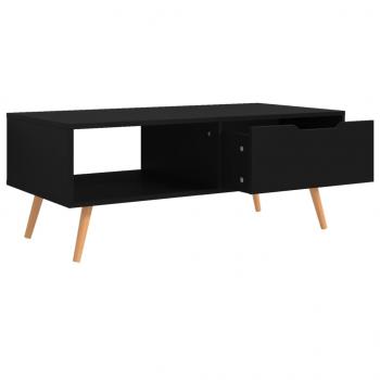 Couchtisch Schwarz 100x49,5x43 cm Holzwerkstoff