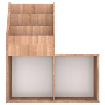 Kinder-Bücherregal Sonoma-Eiche 71x30x78,5 cm Holzwerkstoff